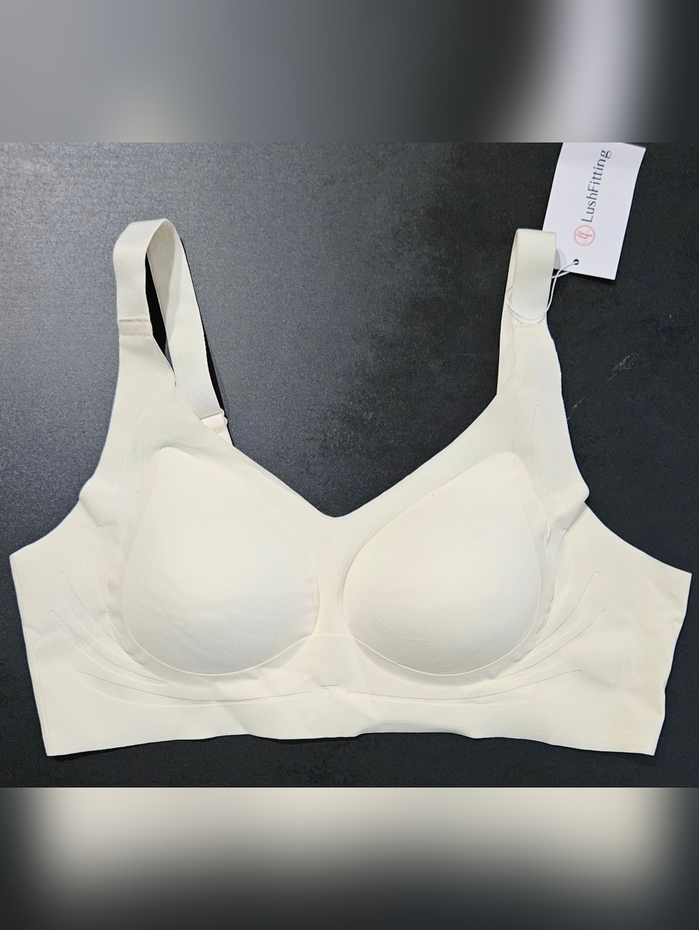 Cream Wireless Comfort Bra - Smooth Everyday Support
